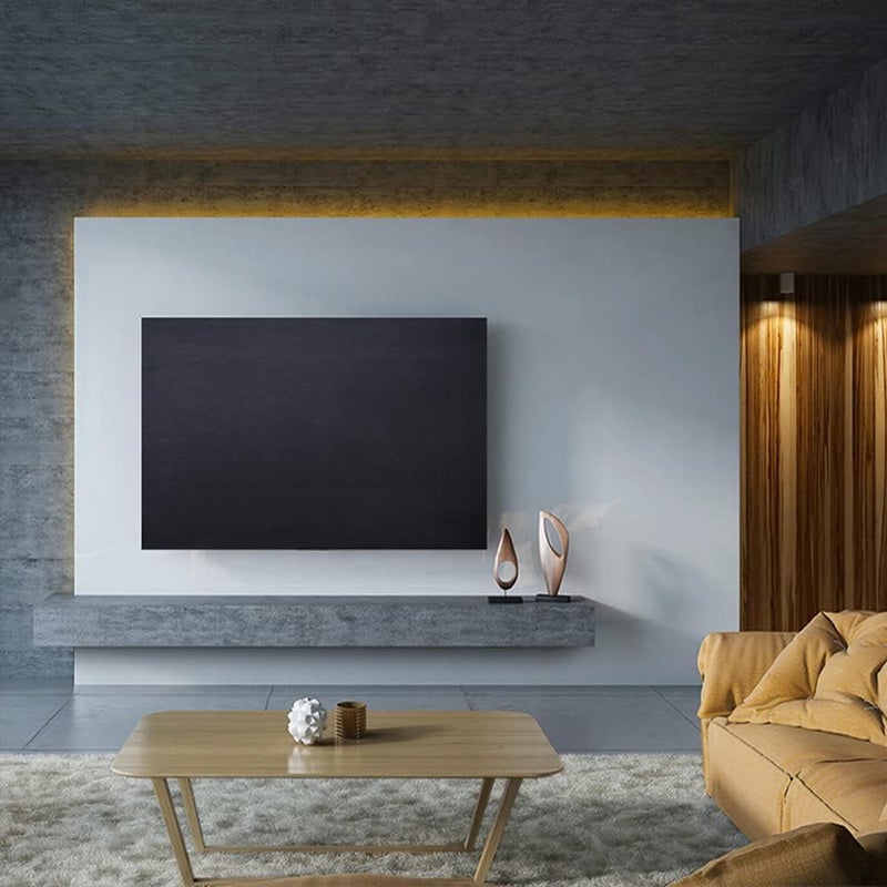 DOBOLAN Indoor TV dust cover, with elastic and soft fabric that can stretch without damaging the screen, suitable for most brand TVs(76-85 inches) - Image 5